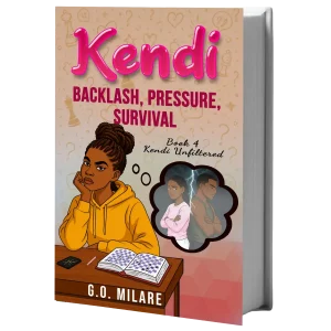 Kendi Backlash, Pressure, Survival book 4 cover YA fiction cover