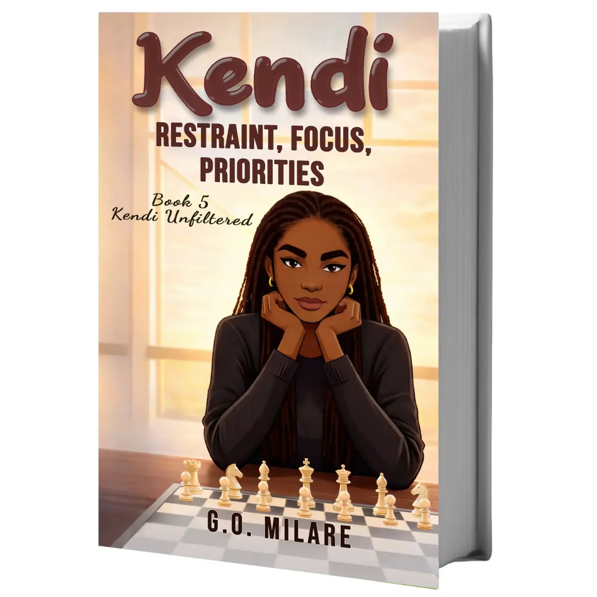 Kendi Restraint, Focus, Priorities book 5 cover YA fiction cover