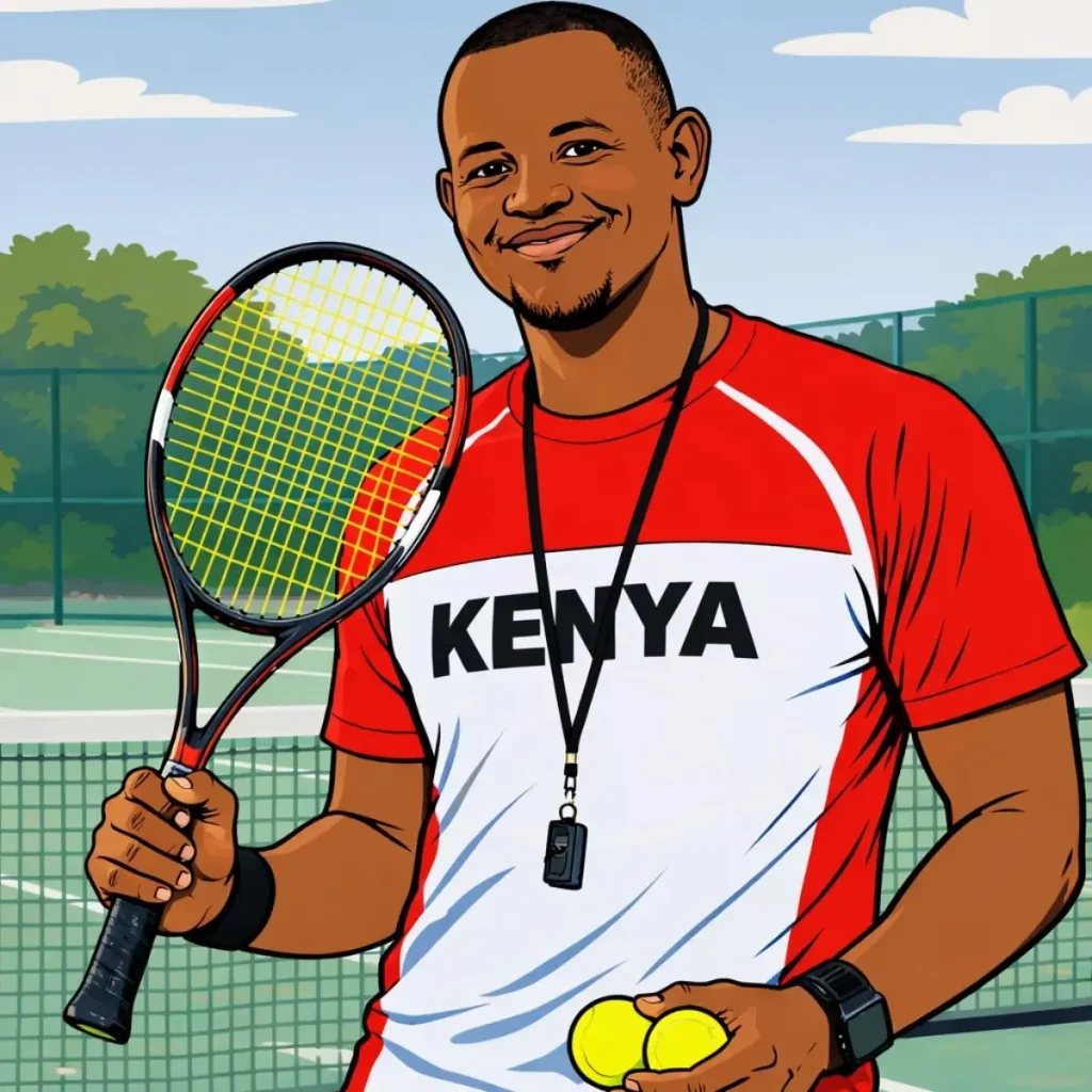 Illustrated portrait of Uncle Lenana, a respected family figure whose presence adds authority, tension, and unexpected moments in the Kendi Unfiltered YA series