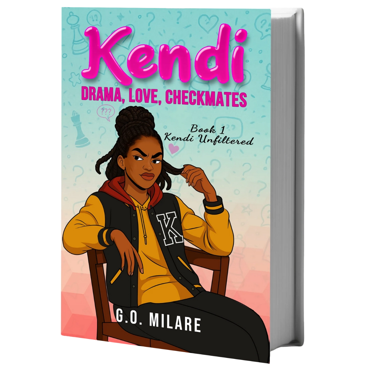 Kendi: Drama, Love, Checkmates YA fiction cover